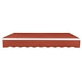 thumbnail image 4 of Awntech 18 Ft Maui Manual Heavy Duty Patio Retractable Awning (216in x 9.25in x 120in), Terracotta, 4 of 9