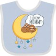 thumbnail image 3 of Inktastic I Love My Mommy Boys or Girls Baby Bib, 3 of 4