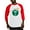 Red/White, variant on CafePress - 19Th Hole Baseball Jersey - Cotton Baseball Jersey, 3/4 Raglan Sleeve Shirt