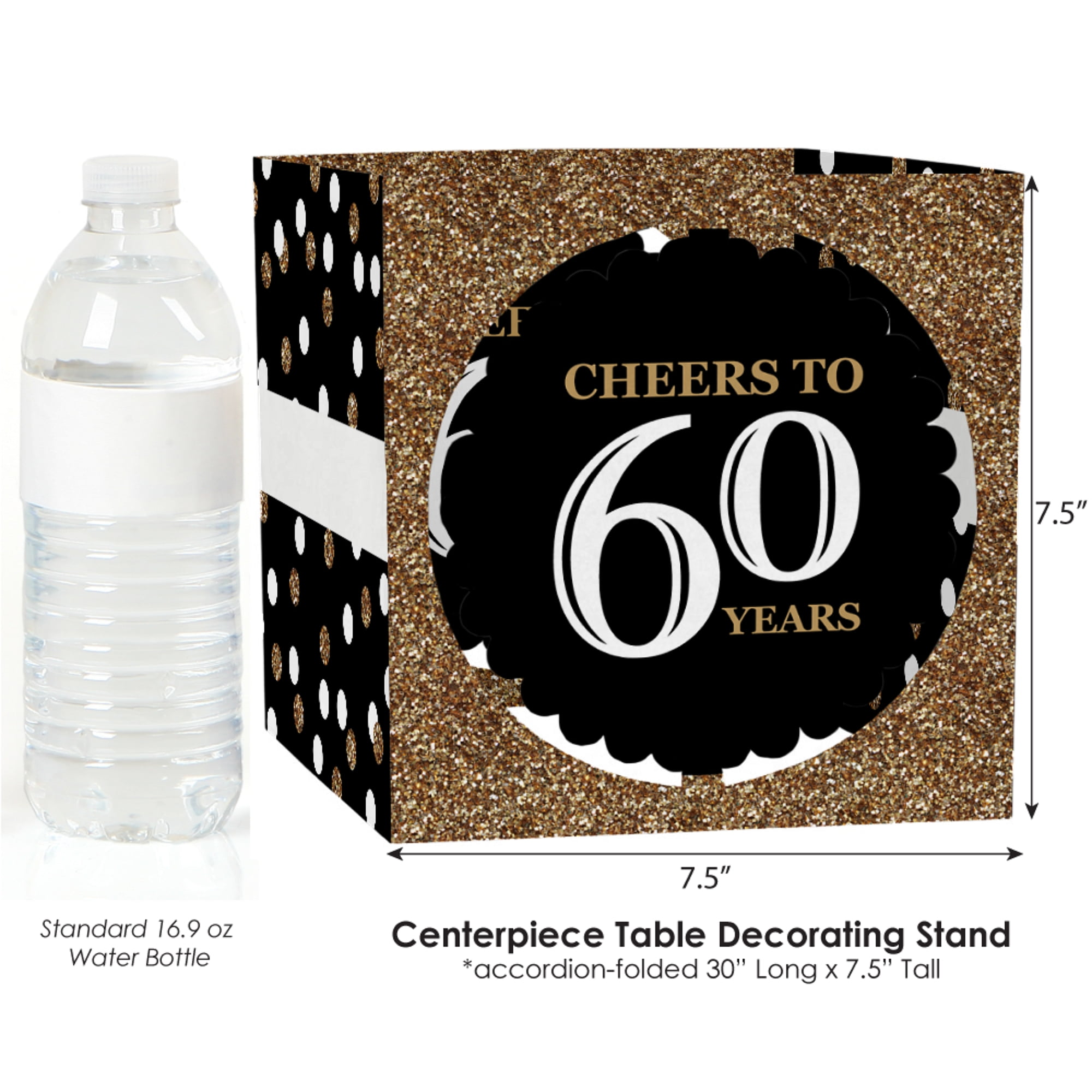 30 x 60 table decorate patio adult 60th birthday gold party centerpiece table decoration kit walmartcom 30 x 60 table decorate patio adult 60th birthday gold party centerpiece table decoration kit walmartcom