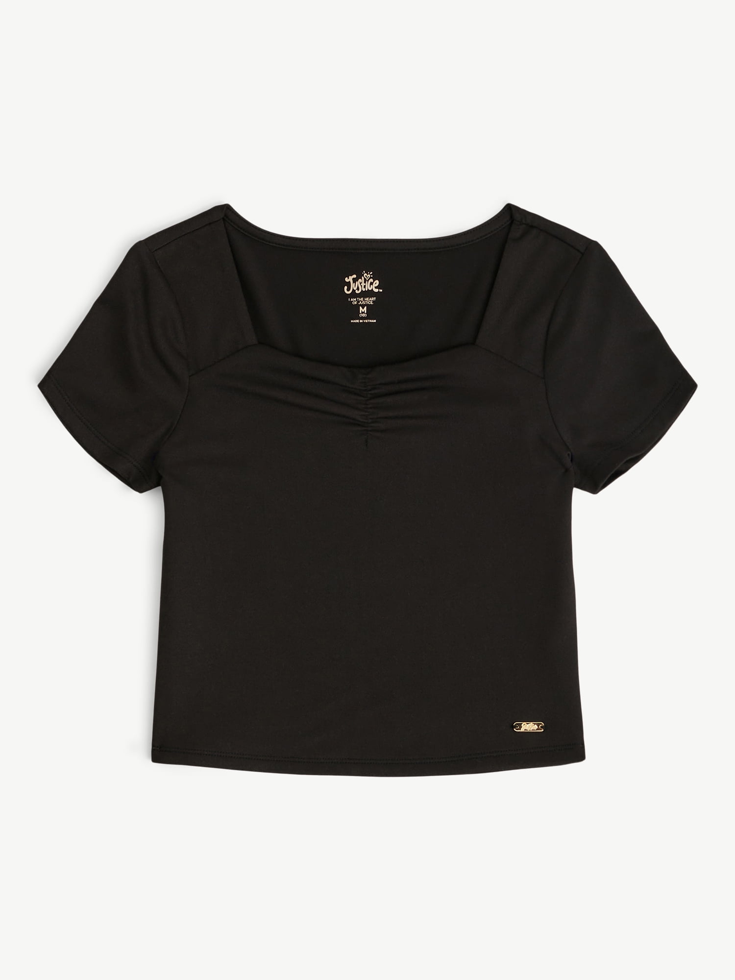Justice Girl's Cinch Front Top, Sizes XS - XLP