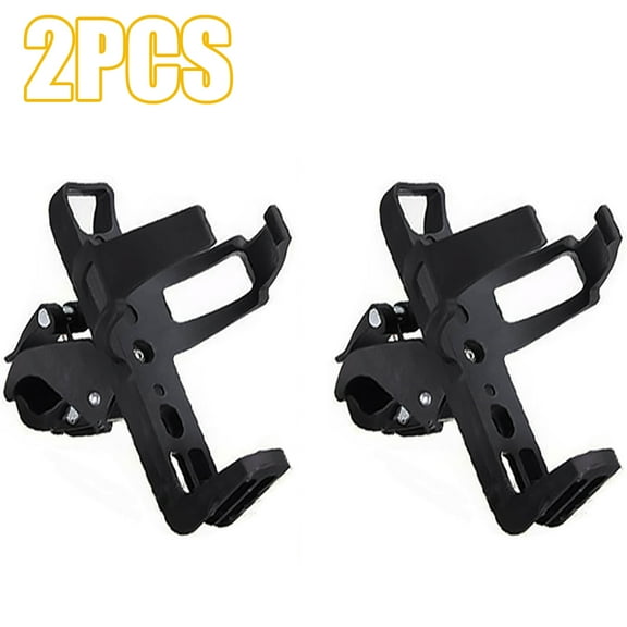 D-GROEE 2PCS Bicycle Water Bottle Cages, Lightweight Strong Bike Water Bottle Holder, Easy to Adjust The Direction Bike Cup Holder, Simple and Quick to Install