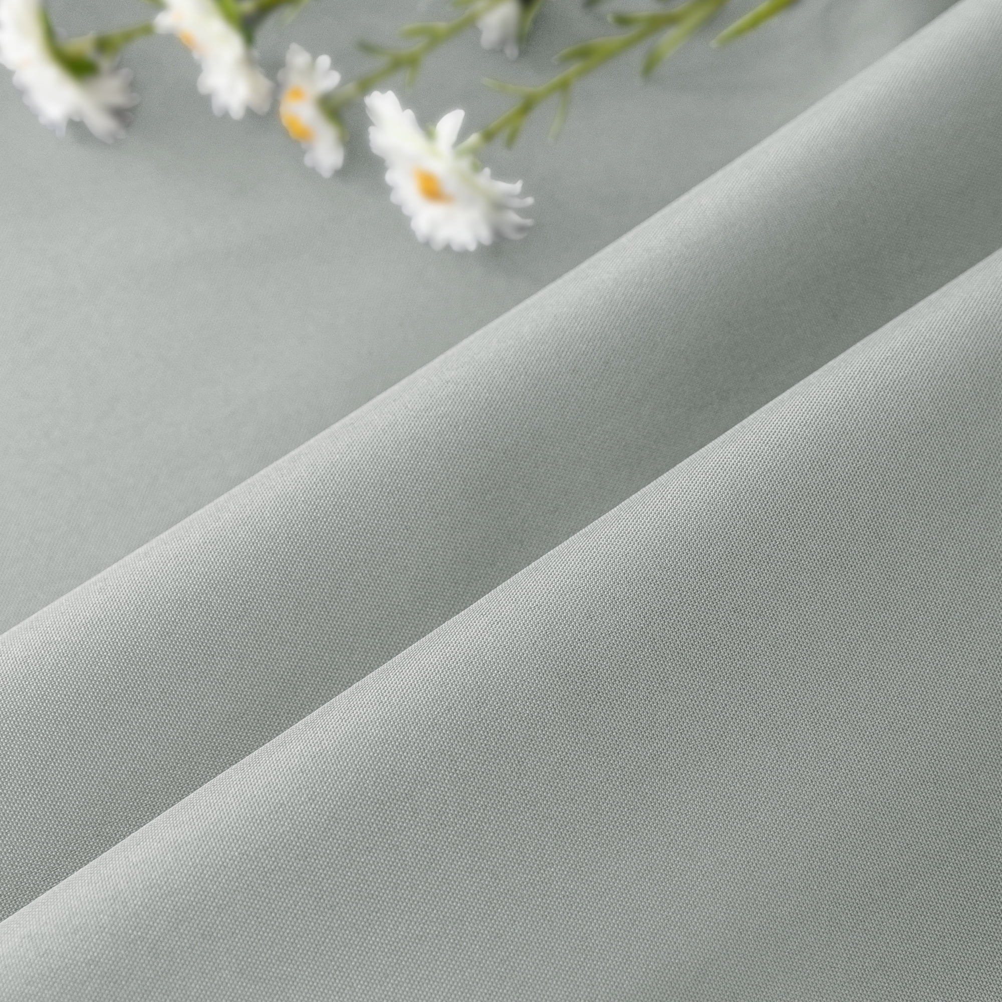 LUSHVIDA Outdoor Curtains for Detachable Sticky Tab Top Patio Waterproof Outside Curtains for Gazebo, Porch, Pergola, Privacy Curtain, 54 x 108 inch, 1 Panels, Silver