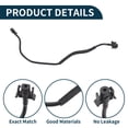 thumbnail image 4 of Manguera de radiador Unique Bargains No.LR024251 para Discovery Sport (L550) 2015-2017 Tubo de refrigerante de goma negro 1 Pc, 4 of 6