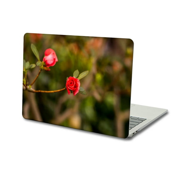 KSK KAISHEK Hard Shell Cover for 2010-2017 Release Old Version MacBook Air 13" with No Touch No USB-C Model: A1369 & A1466 Rose series 0112