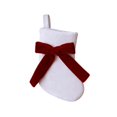 thumbnail image 2 of Mini Christmas Stocking Ornaments Small Velvet Christmas Socks with Bow Xmas Tree Hanging Decor for Holiday Party Home Fireplace Mantel Decoration, Set of 1 Miniature Stocking, 7.5 X 5.9 In, 2 of 8