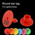 thumbnail image 4 of Ruiboury 100pcs Sheep Rabbit Ear Tag Identification Card Ear Sign Cattle Ears Markers Yellow, 4 of 6
