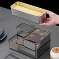thumbnail image 4 of Stainless Steel Square Plate Food Container Sealing Cover Stainless Steel Multiple Sizes Storage Box for Home Restaurant Picnic, 4 of 7