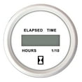 thumbnail image 3 of Faria 13130 Dress Hourmeter Digital 12-32 VDC - White, 2", 3 of 3