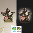 thumbnail image 4 of Star Shaped Energy Saving Night Light Living Room Night Light, Bedroom Night Light, Corridor Night Light, Study Night Light Cartoon Red Pretty Roses, 4 of 6