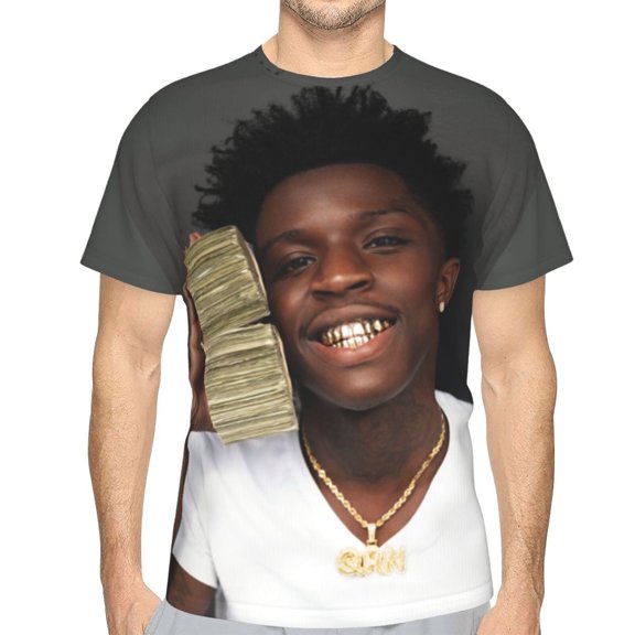 Quando Rondo Unisex 3d Pattern Printed Short Sleeve T-Shirts Casual Graphics Tees Small