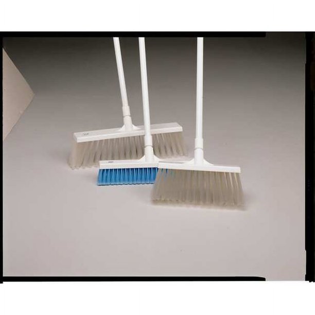 Remco Push Broom,53 in Handle L,12 in Face 29155/6053 Walmart
