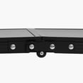 thumbnail image 6 of Olurrisa 2ft Folding Portable Camping Table Aluminum Outdoor Table Adjustable Height 10.2/18.9/23.6 in, MDF Surface Supports 66 lbs with Secure Locking Latches, Black, 6 of 8