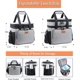 thumbnail image 3 of Lonchera GLENKEY Doble Piso XL 22L Impermeable Gris, 3 of 6