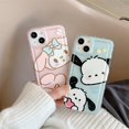 thumbnail image 2 of Yiki | Para Motorola G73 G72 E13 2023 G53 G9 Play G23 G13 G22 E32 G10 G30 E22 Dibujos Animados Melody Y Pochacco Cubierta Protectora Completa Suave TPU Funda, 2 of 4