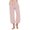 Pink, variant on Capris for Women Casual Summer Fashion Lightweight Pants Drawstring Elastic Waist Wide Leg Capri Pant with Pockets Plus Size Activewear,XXXL,Pink