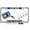 Chrome - Style 1, variant on [Officially Licensed Product] - U.S. Navy Mom with Eagle, Anchor Logo - Domed Custom-Made Personalized Narrow (Thin) Top 4 Hole Metal Car License Plate Frame with Free caps - Black (Qty: 1 Frame)