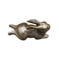 thumbnail image 3 of Cast Iron Rabbit Tabletop Figurine Paperweight, 3 of 3