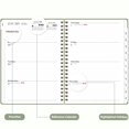 thumbnail image 3 of Calendario semanal mensual Planner ROZZBY 2026, tamaño A5, para oficina, 3 of 7