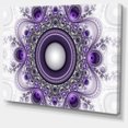 thumbnail image 2 of Design Art - Motif Fractal Violet avec Cercles, 2 of 3