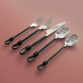 thumbnail image 2 of Gourmet Settings Twist and Shout 20-Piece Stainless Steel Flatware Set, Service for 4, 2 of 6