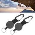 thumbnail image 4 of Porte-clés Rétractable, Résistant à l'Usure en Acier Inoxydable 2Pcs Porte-Clés Rétractable Extérieur Fort pour la Maison de Type Quotidien A 0,7 Mm, Type B 1 Mm, 4 of 8