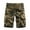 Khaki, variant on Ramiter Mens Shorts Men Summer Short Pant Printed Short Loose Tether Pocket Board Casual Pant Short Beach Fashion Short Grey,2XL