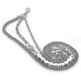 thumbnail image 4 of Pants Chain Fashion Hip Hop Gothic Punk Trousers Chain Jeans Wallet Chain for Men Silver, 4 of 5
