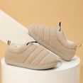 thumbnail image 1 of Pantoufles d'Hiver pour Femmes Adultes Antidérapantes Pantoufles d'Hiver pour Femmes Chaussures d'Intérieur Pantoufles d'Hiver d'Intérieur Chaussures d'Intérieur Pantoufles en Peluche pour Femmes, 1 of 8