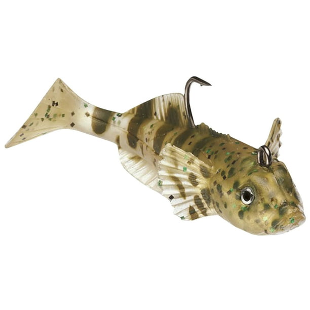Storm WildEye 3" Live Goby Jig Fishing Lure, Natural, 1/4 Oz., WLG03NT