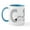 White/Blue Inside, variant on CafePress - C 130 Mug - 11 oz Ceramic Mug - Novelty Coffee Tea Cup