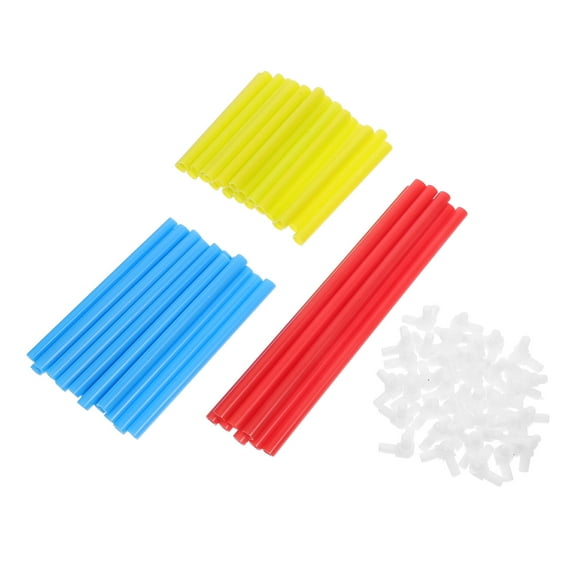 RENACLIPY Plastic Building Blocks Set for Toddlers and Children, Cube Construction Toys for Early Learning and Development