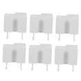 thumbnail image 5 of WORGEOUS 6PCS Universal Remote Control Holder Punch Free Wall Mount Cellphone Organizer, 5 of 8