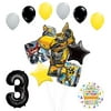 Transformers Mayflower Products Bumblebee 3rd Birthday Party Supplies Balloon Bouquet Decorations