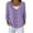 02 Purple, variant on Button Down Cardigan Sweaters for Women Long Sleeve Loose Basic Solid Versatile Knitted Outerwear