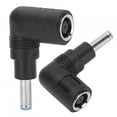 thumbnail image 2 of Adaptateur d'Alimentation Incliné, 2 Pcs Connecteur d'Alimentation Incliné Câble d'Alimentation Design Surélevé, 2 of 7