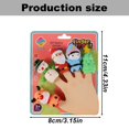 thumbnail image 3 of HUASHENG Interactive Soft Rubber Animal Finger Puppets For Kids Educational Finger Toys For Infants And Toddlers Comforting Fun, 3 of 5