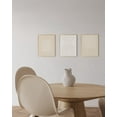 thumbnail image 5 of HAUS AND HUES Framed Mid Century Modern Wall Decor - Set of 3 Minimalistic Wall Art Boho Framed Art, Modern Beige Wall Art Southwestern Wall Decor, Framed Abstract Wall Art (16x20 Unframed), 5 of 6