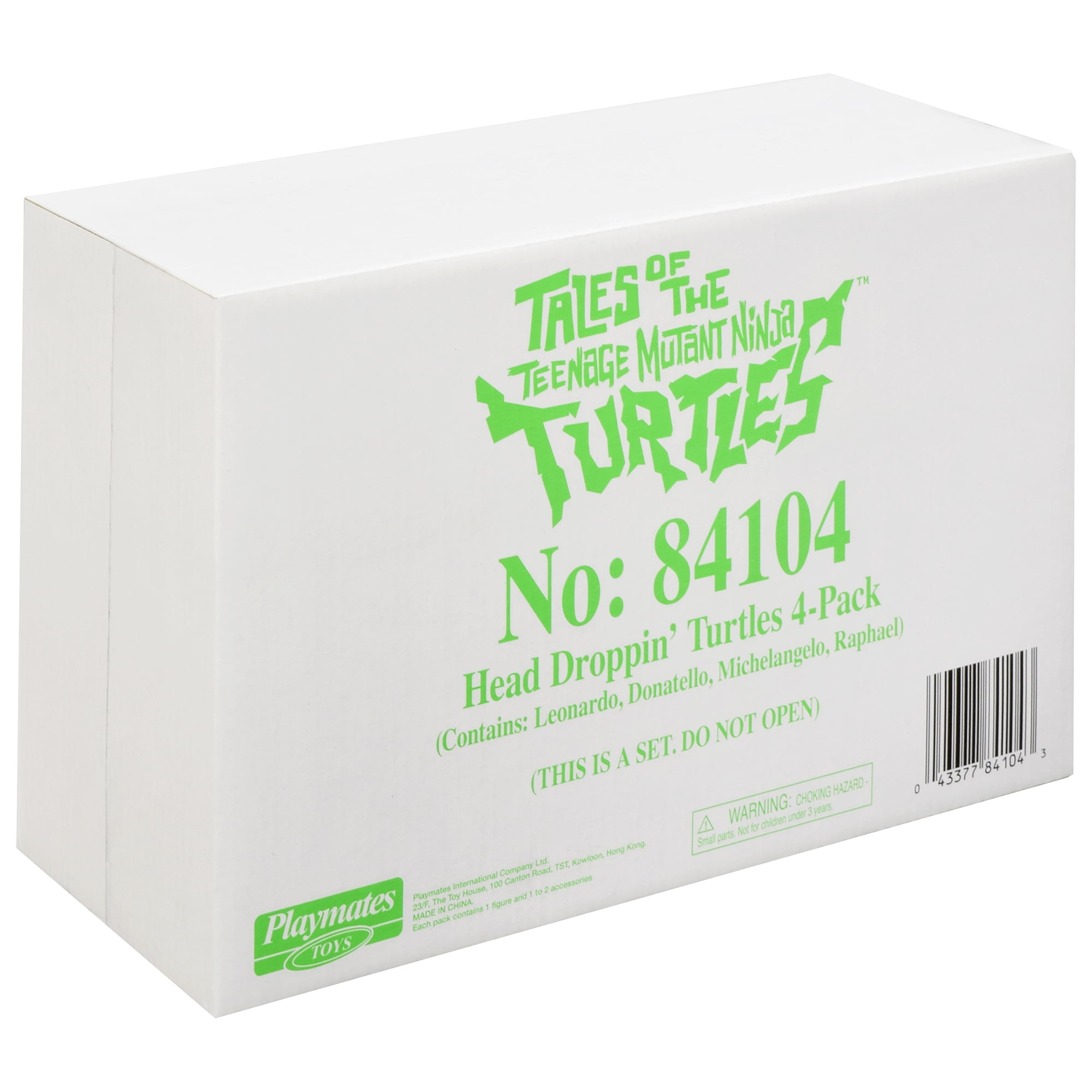 Tales of the Teenage Mutant Ninja Turtles: Head Droppin' Turtle Basic Figure 4-Pack by Playmates Toys