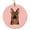 Multicolor, variant on Checkerboard Lime Green German Shepherd Ceramic Ornament