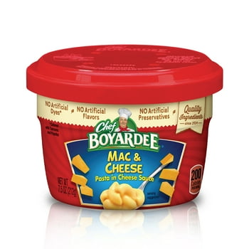 Chef Boyardee Macaroni and Cheese, Microwave Pasta, 7.5 Oz