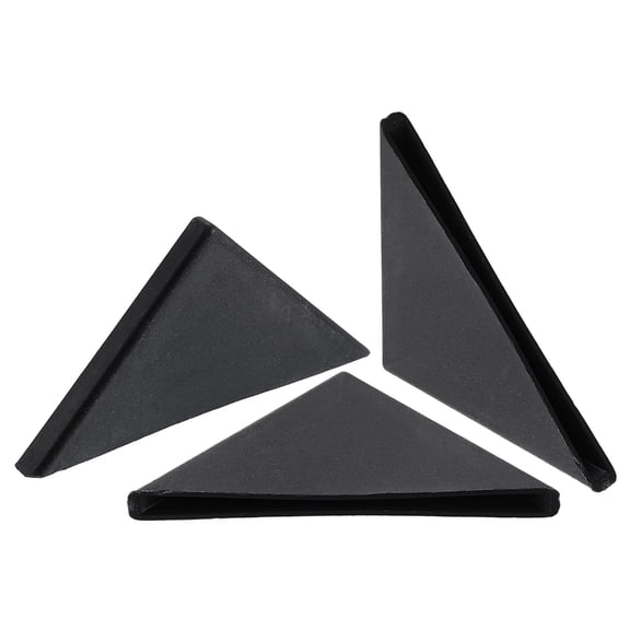 20Pack Corner Protectors 2x50mm Plastic Right Angle Corner Guards Cushion, Black