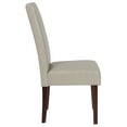 thumbnail image 6 of Flash Furniture Greenwich Series Parsons Chair, Set of 6, Beige LeatherSoft, 6 of 9