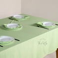 thumbnail image 3 of The Art Box Tablecloth -54 x54 Inches Green Square Table Cloth for Kitchen Dining Room Holiday Table Cover for Party Dinner, 3 of 11