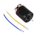 thumbnail image 2 of RC Car Motor, 540 Brushed Motor Low Gravitational Center Alloy Shell Brushed Motor with 2Pcs Cables RC Accessory For 1/10 RC Car, 2 of 7