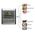 thumbnail image 2 of TP710 Digital Timing Food Thermometer Temperature Meter with Timer-Function Meat Probe Electronic Kitchen Tools for BBQ, 2 of 5