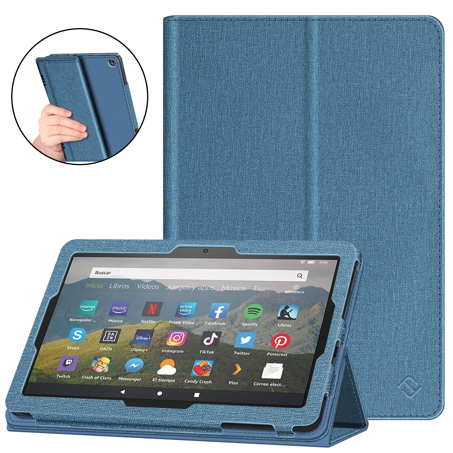 Dteck Folio Case For Kindle Fire Hd8 18 17 16 Release Slim Fit Book Cover Design Multi Angle Stand Pu Leather Case Cover Red Walmart Com Dteck Folio Case For Kindle Fire Hd8 18 17 16 Release Slim Fit Book Cover Design Multi Angle Stand Pu Leather Case Cover Red Walmart Com