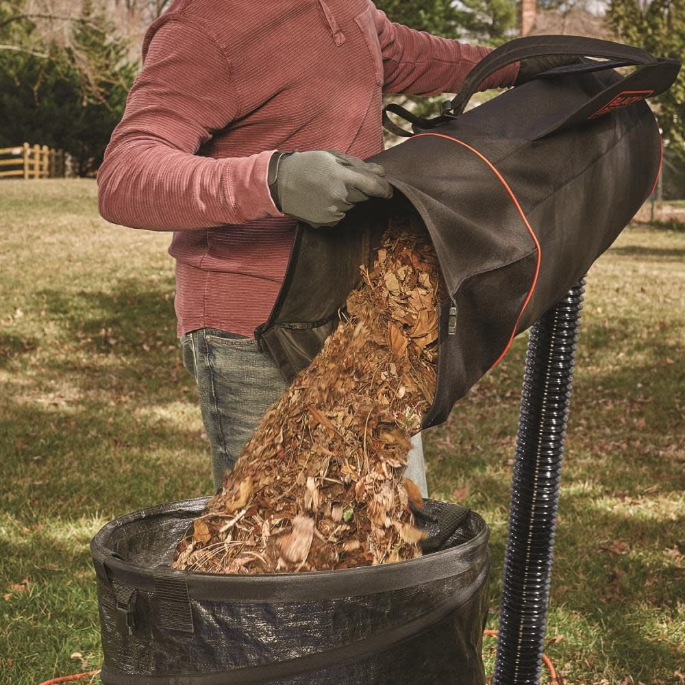 BLACK+DECKER BEBL7000 3-N-1 VACPACK 12 Amp Leaf Blower, Vacuum, and Mulcher
