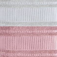 thumbnail image 6 of YYEAN Fingertip Towels 8 Pack, 100% Turkish Cotton, Small Hand Towels for Body and Face, 12 x 18 in, Soft and Absorbent, Quick Dry-Pink-silver, 6 of 8