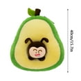 thumbnail image 2 of HeaDream Avocado Greedy Bug Doll Doll, Nap Pillow Cushion Doll Plush Toy Soft and Huggable Toy for Kids and Collectors, Perfect Gift Idea, 2 of 5